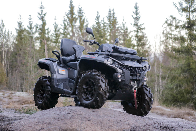 Can-Am Outlander Pro – Suorituskykyä pohjolan metsiin Can-Am Outlander Pro – Suorituskykyä pohjolan metsiin