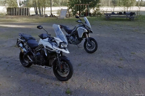 Adventure-vertailu – Ducati Multistrada & Triumph Tiger Explorer
