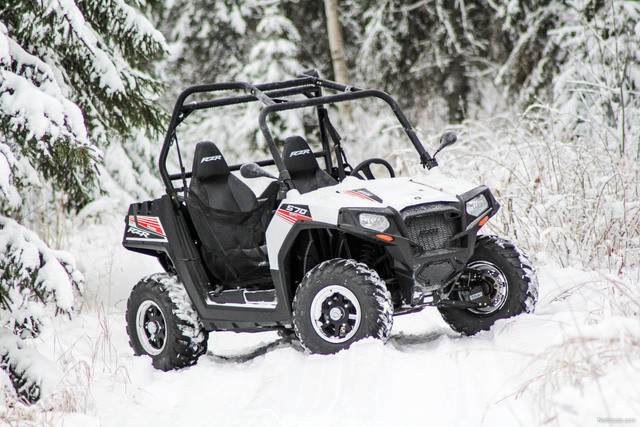 Polaris RZR 570 – Riiuulle tai rankkaan työhön