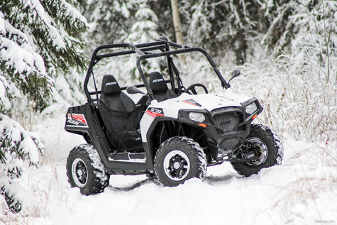 Polaris RZR 570 – Riiuulle tai rankkaan työhön