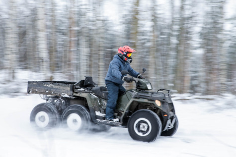 Polaris Sportsman 570 6x6 Big Boss – Kuusipyöräinen tuhatjalkainen