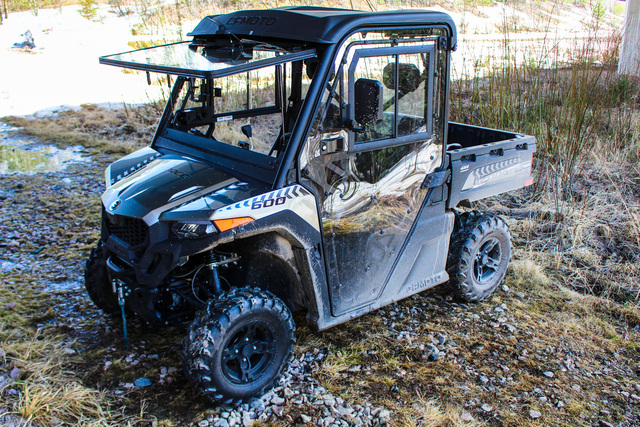 CF Moto Uforce 600 – Arjen työmyyrä