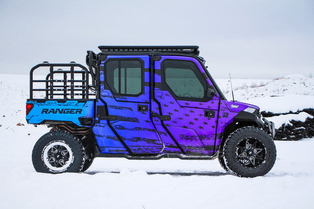 Polaris Ranger Crew 1000 EPS – Kuusipaikkainen monitoimityökalu